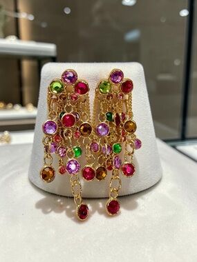 Beautiful Cascade Chandelier Earrings